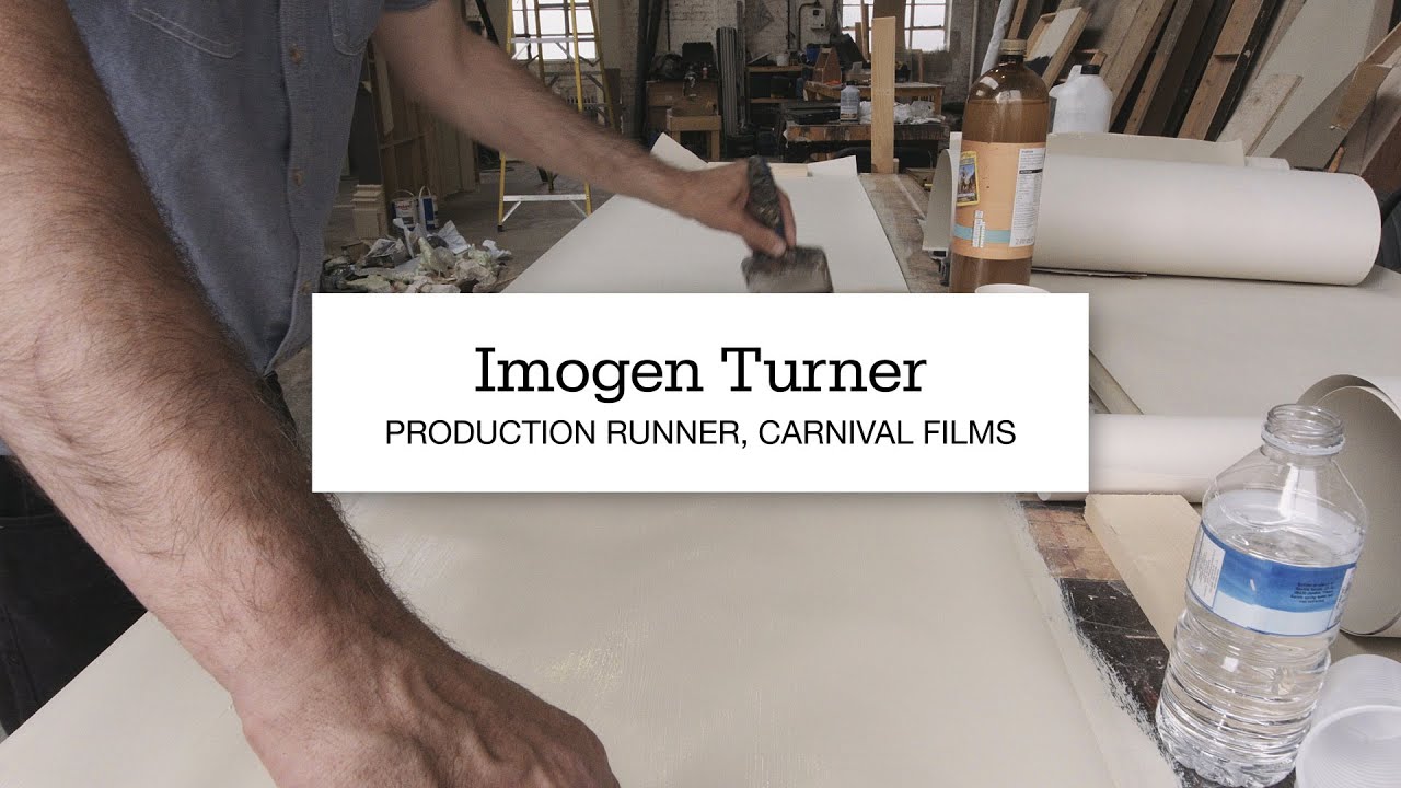 Imogen Turner, Production Runner at Carnival Films