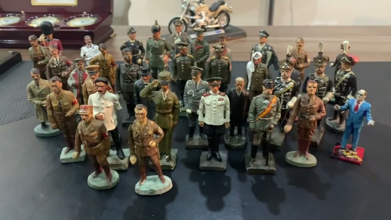 Обзор редких солдатиков. Персонифицированные фигурки / rare political toy soldiers