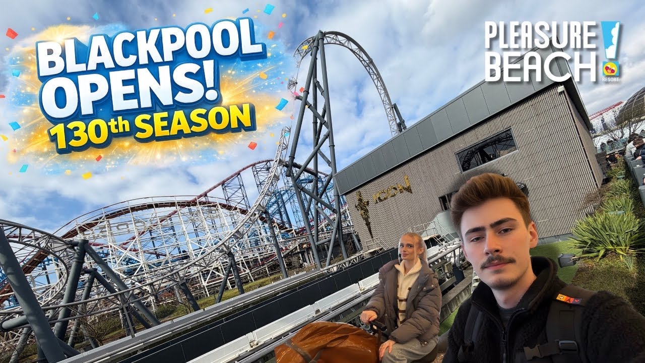 День открытия курорта Pleasure Beach Resort в 2026 году! | 130-й сезон | Видеоблог, март 2026 года