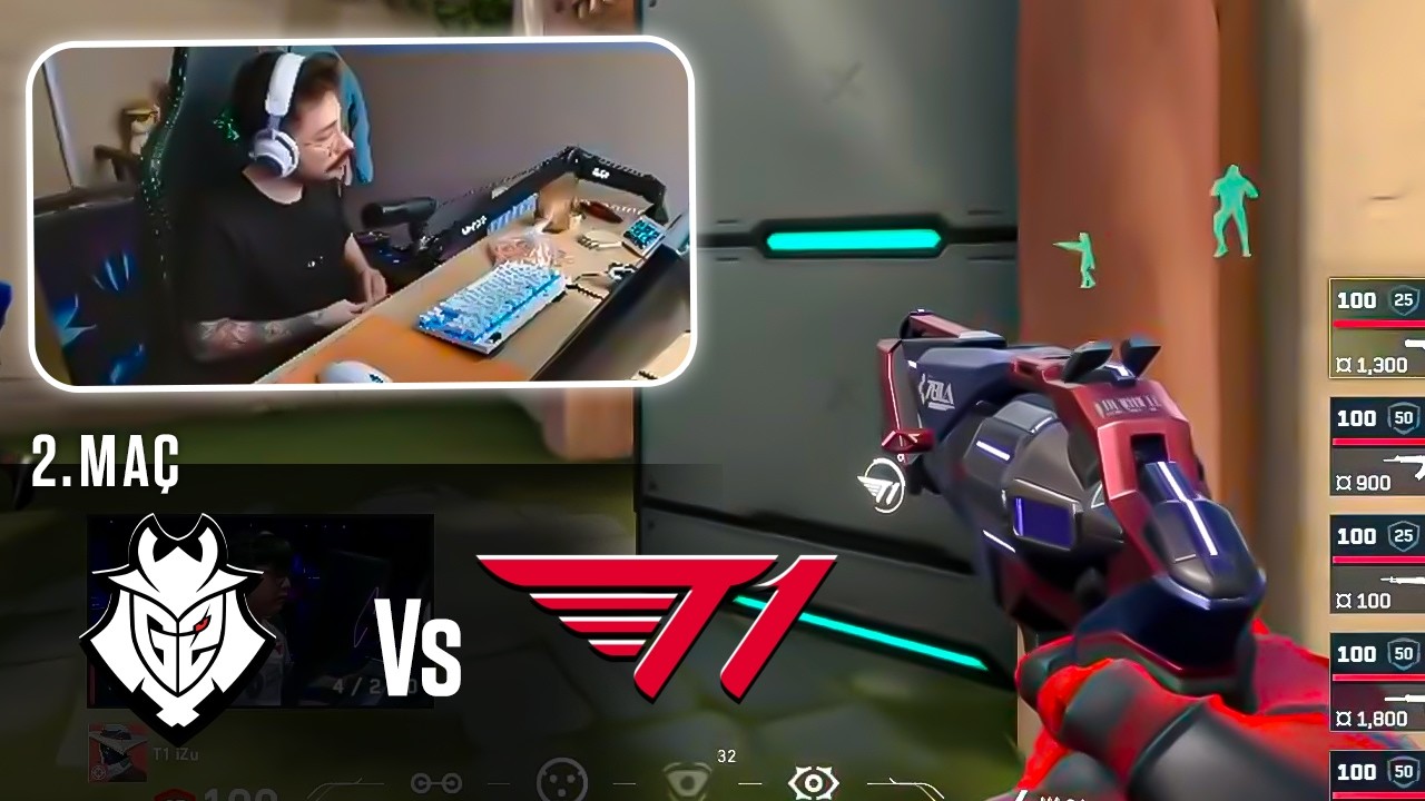 T1 vs G2 2. MAÇ | Masters Santiago 2026 | VALORANT (COMBATRY T1 vs G2 Esports izliyor)