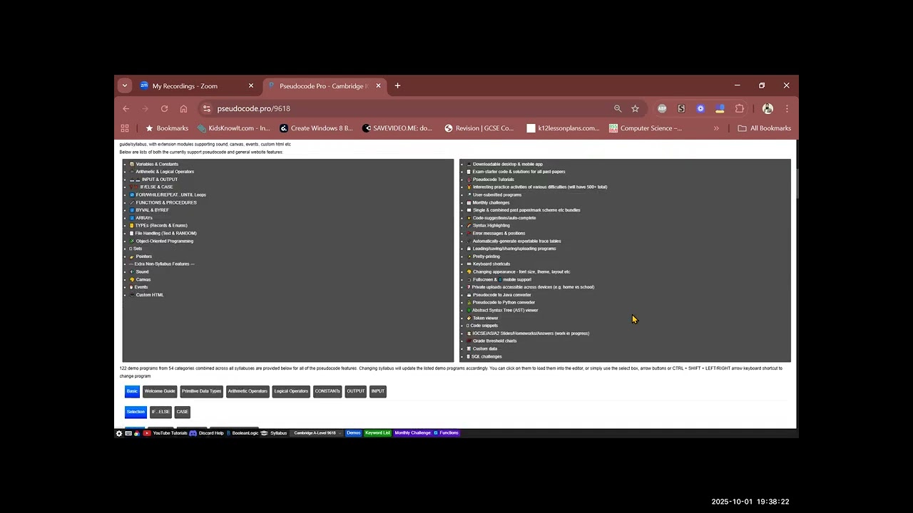 COMPUTER SCIENCE 9618 - Pseudocode REPEAT UNTIL Highest Lowest | Class 7