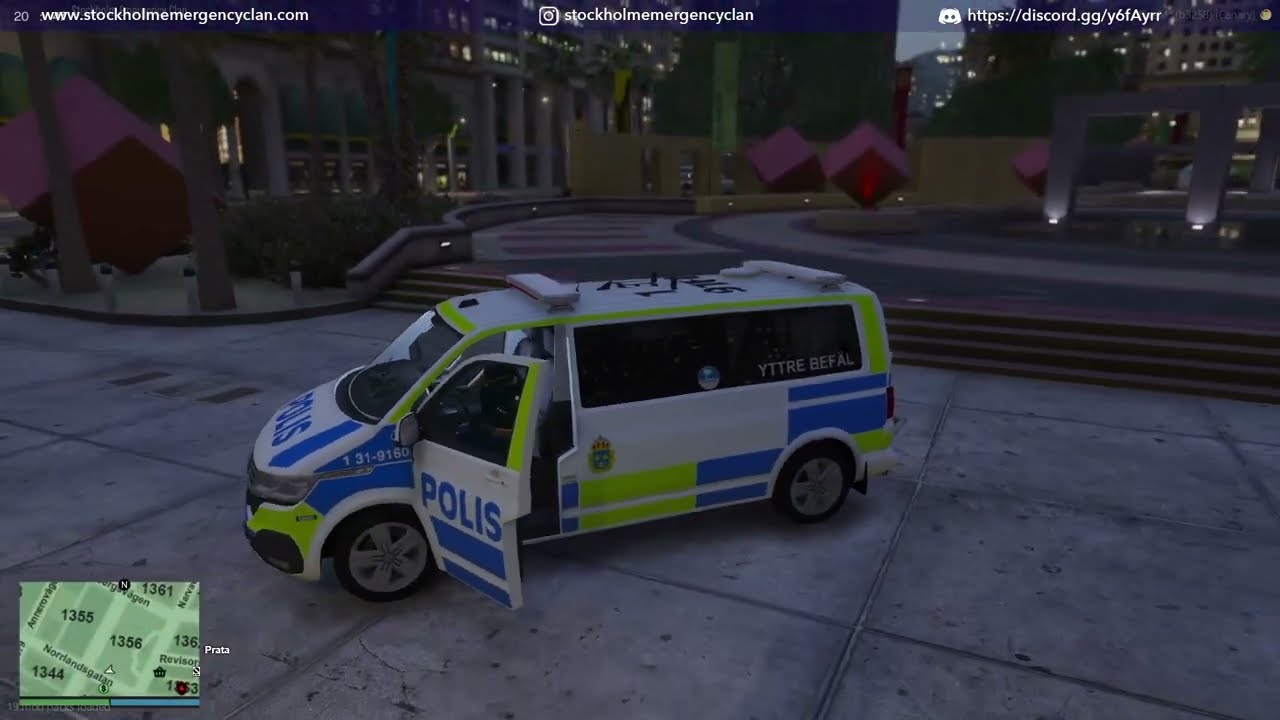 Stockholm Emergency Clan | Officiell patrull | YB Södermalm Livestream från 12/7