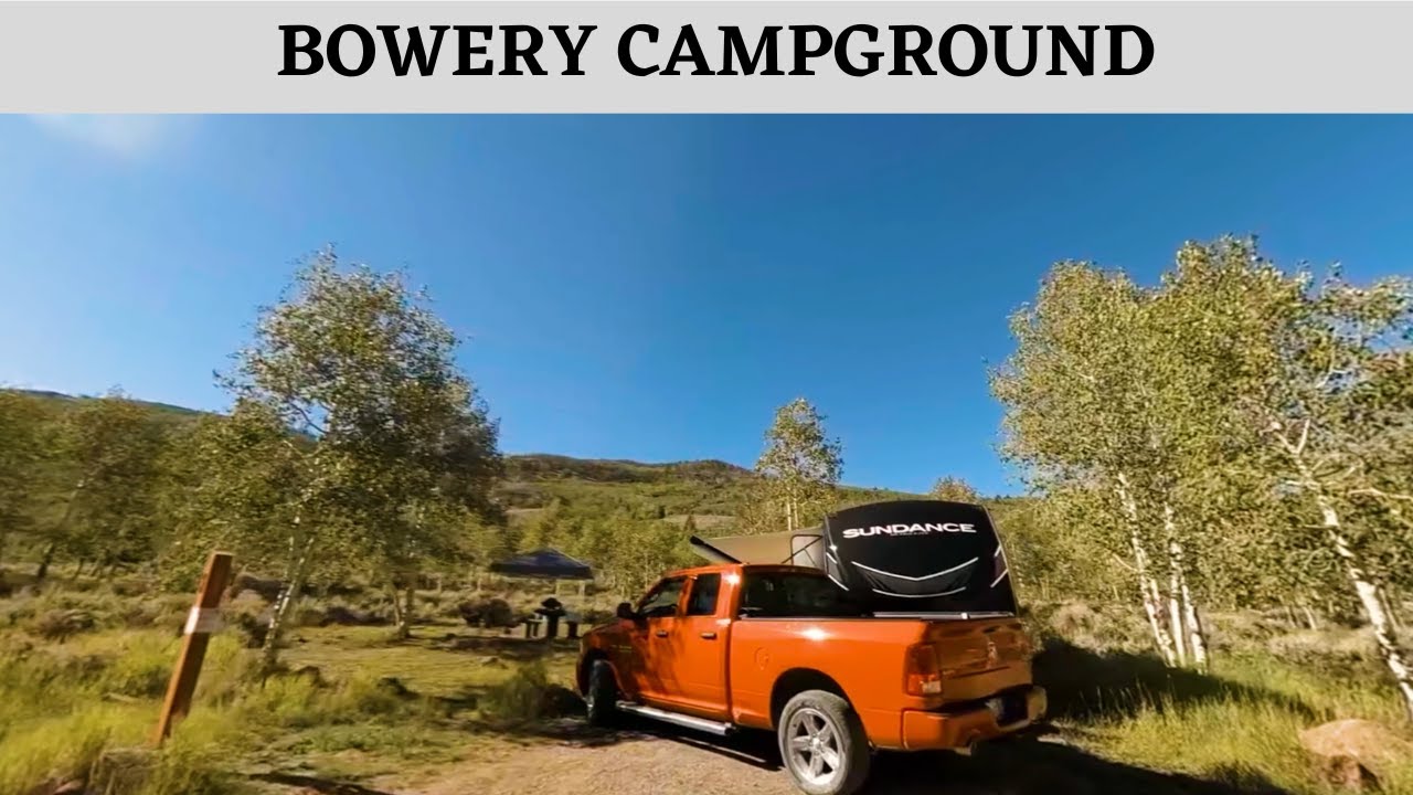 Bowery Campground Drive Thru Tour