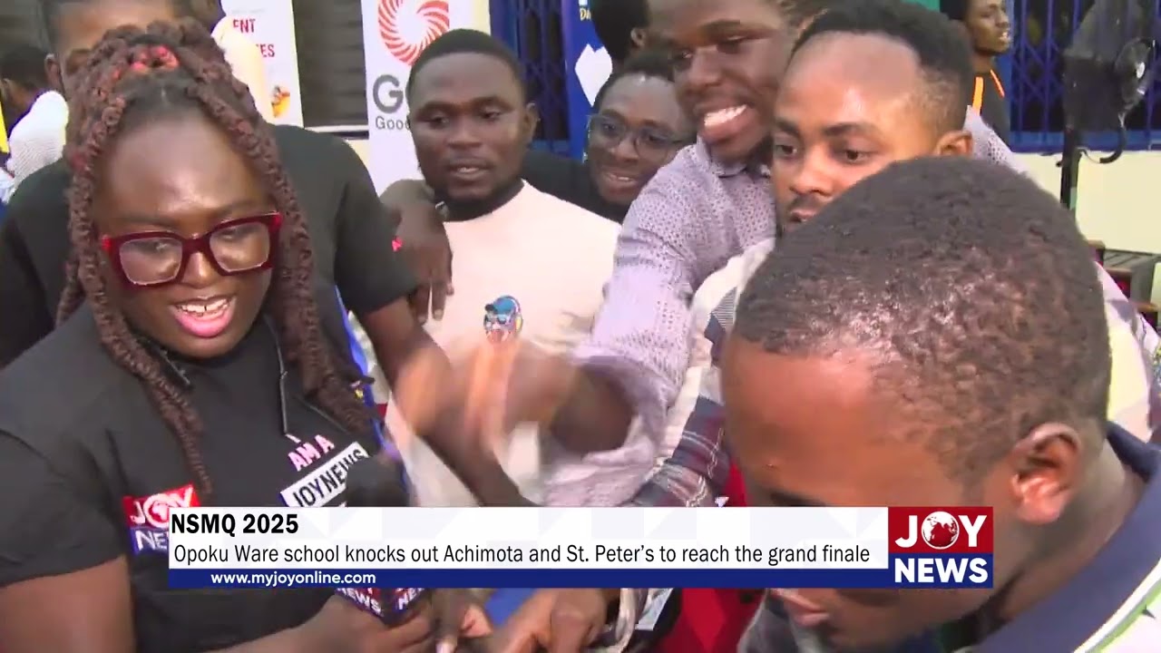 The battle lines are drawn! Opoku Ware joins Mfantsipim and Augusco in the grand finale of NSMQ2025.