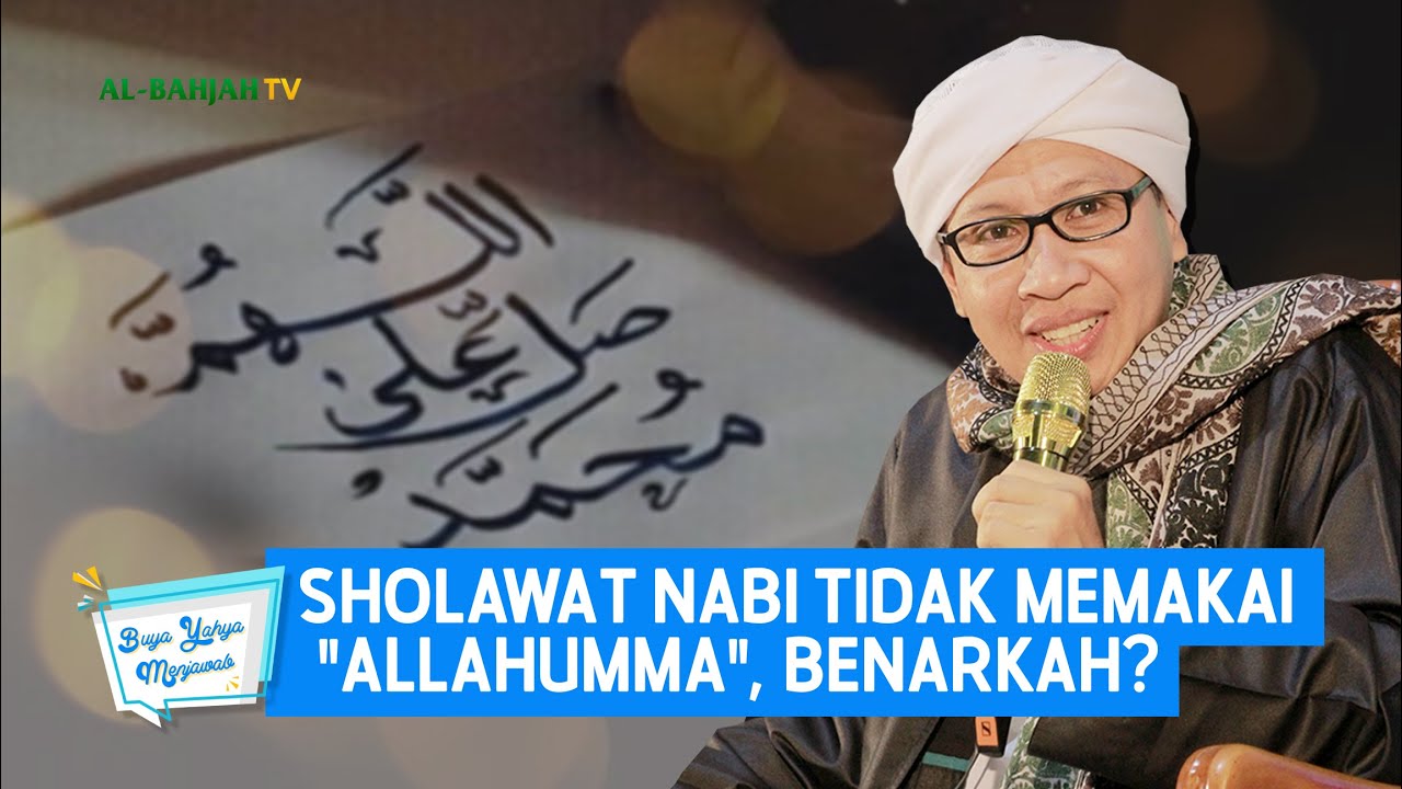 Sholawat Nabi Tidak Memakai 
