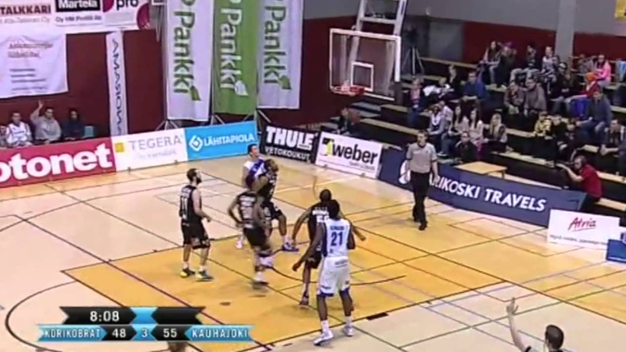Korikobrat-Karhubasket 19.3.2014 - Kyle Fogg 51 points