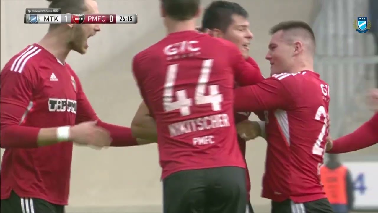 MTK Budapest - PMFC 1-1 összefoglaló