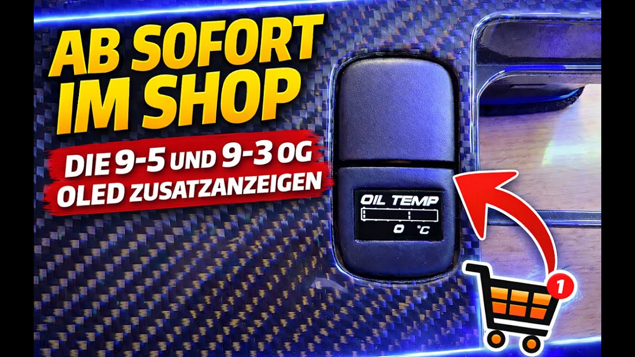 NEU!!, Unsere Saab 9-5 OG und 9-3 OG OLED Zusatzanzeigen, passgenau ohne gebastel, viele Varianten!!