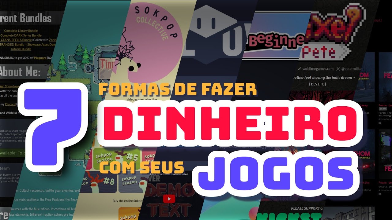 7 MODELOS de Negócio para desenvolvedores INDIES ALÉM de Publicar JOGOS