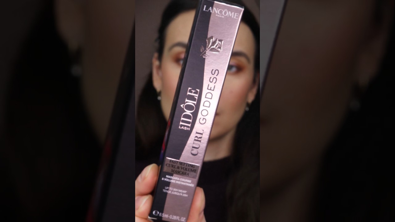 LANCOME IDOLE CURL GODDESS MASCARA TEST #lancome #curlgoddessmascara #crashtest