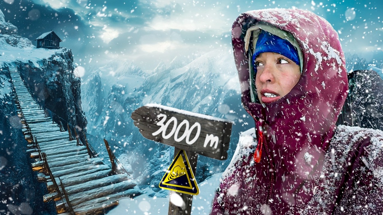 SEULS EN PATAGONIE: 4 jours de survie en montagne *Blizzard extrême* | Court Métrage