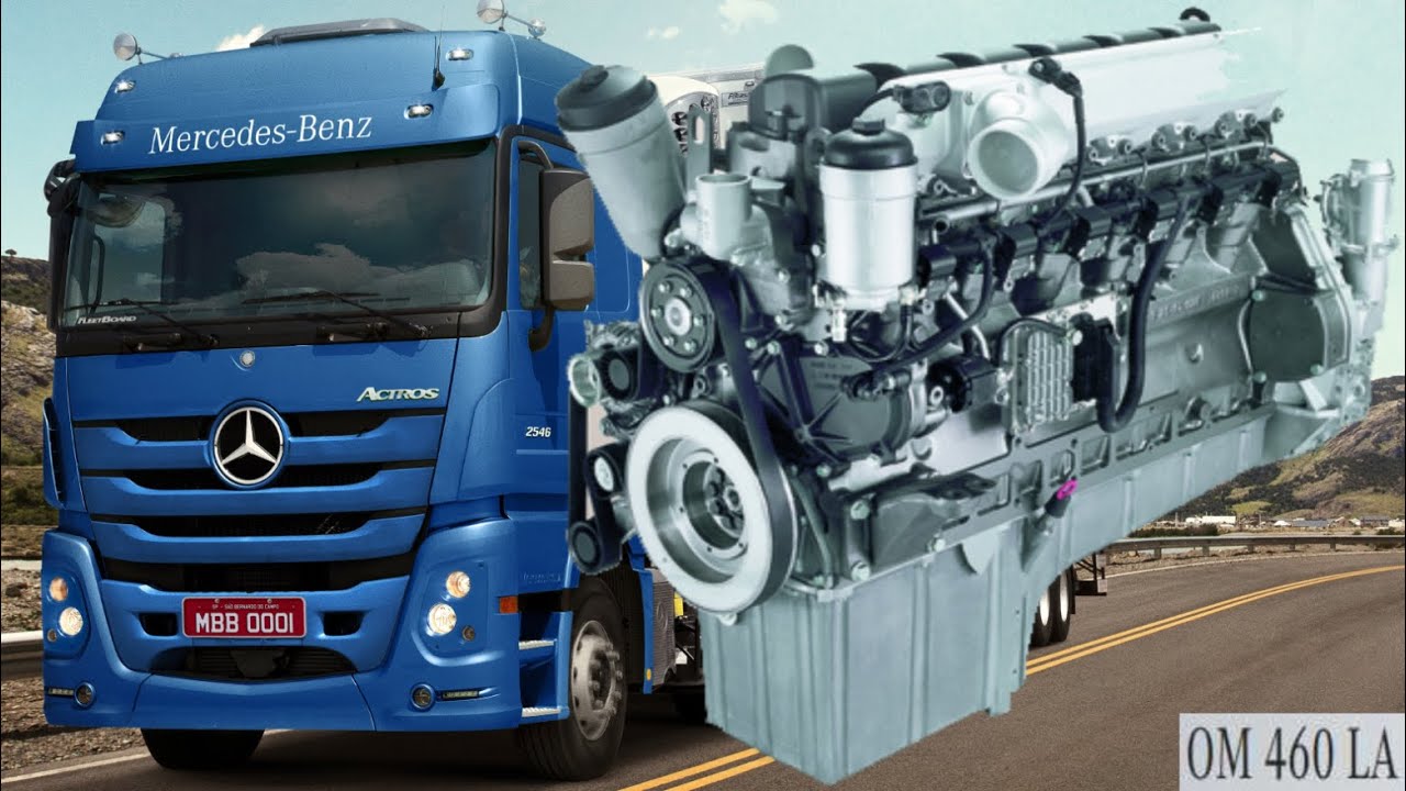 Motor Mercedes-Benz OM 460 LA (Actros, Axor, Atron, Arocs, Ônibus)