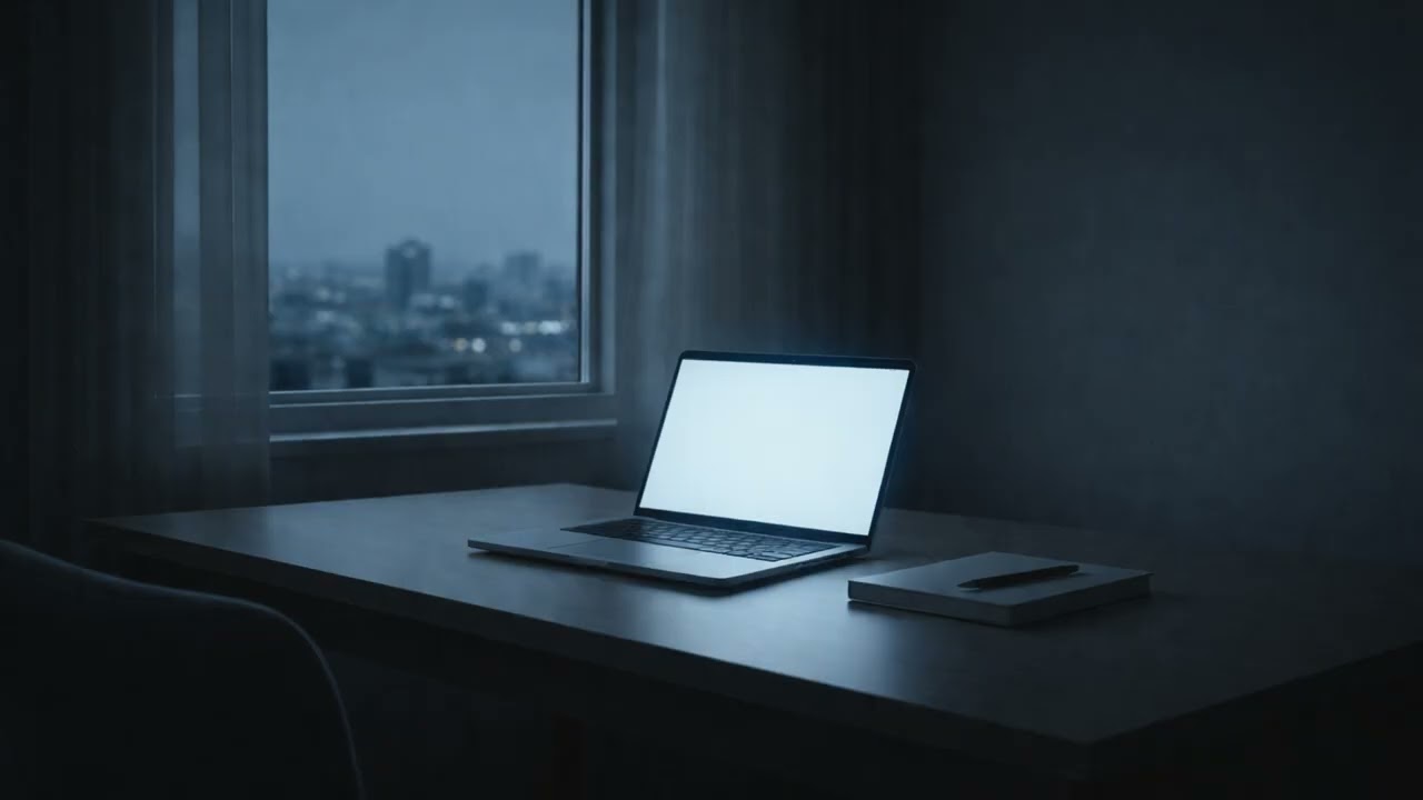 Digital Night Coding Focus – Deep Work Session