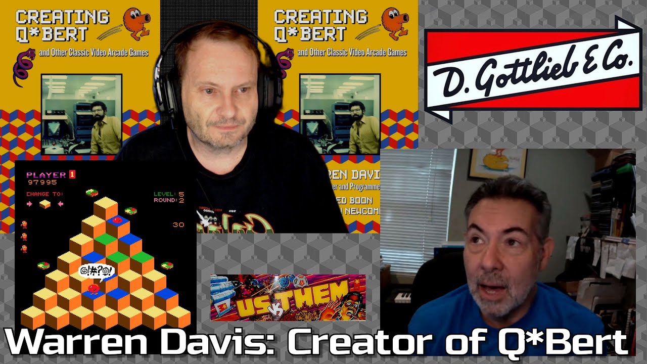 Q*Bert Creator Warren Davis Extended Interview (Part 1) - PSR 2021-12-03