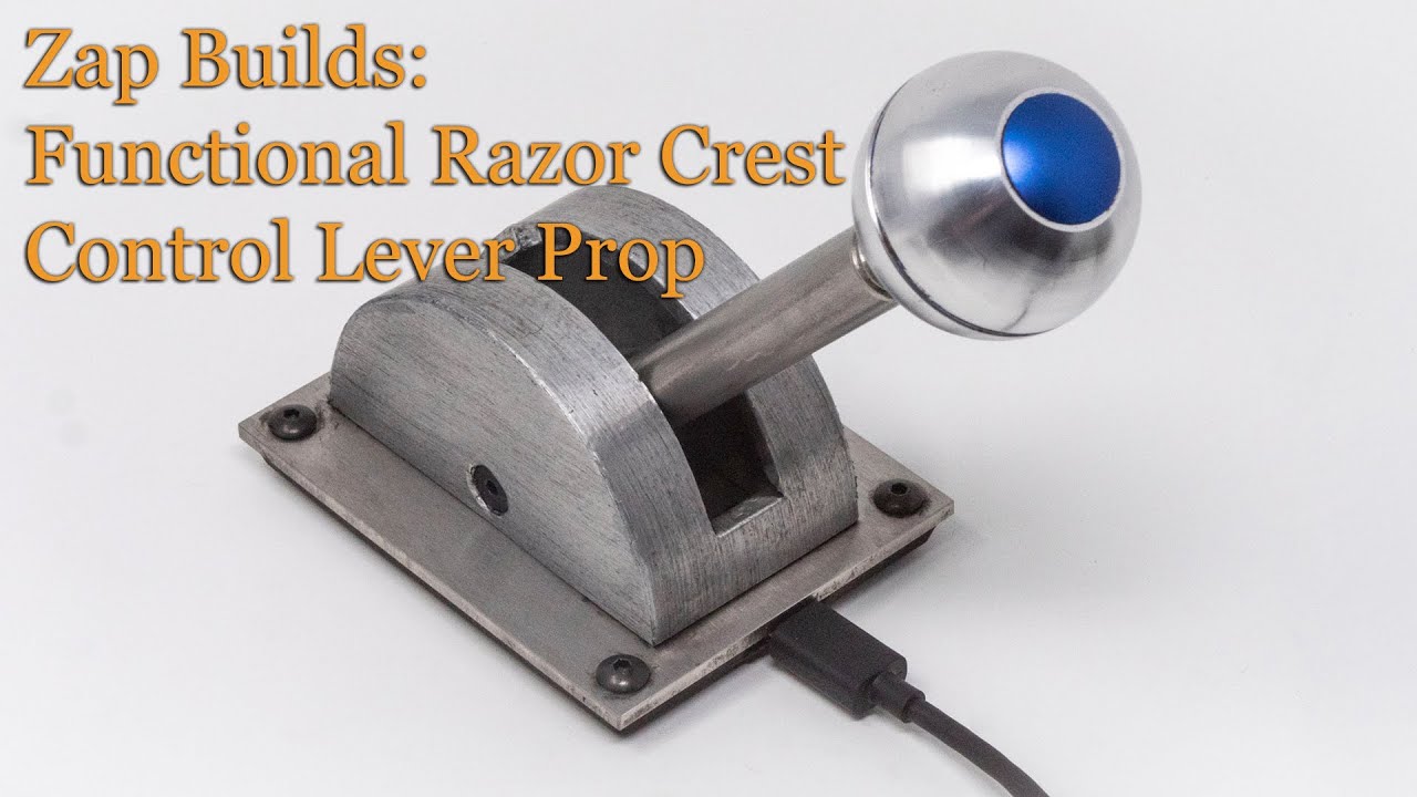 Zap Builds: Functional Razor Crest Control Lever Prop