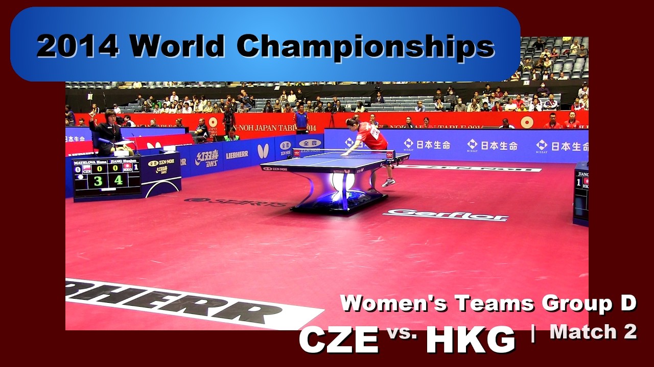 2014 WTTC Women's Team - Group D: CZE - HKG Match 2: Hana Matelova v Jiang Huajun