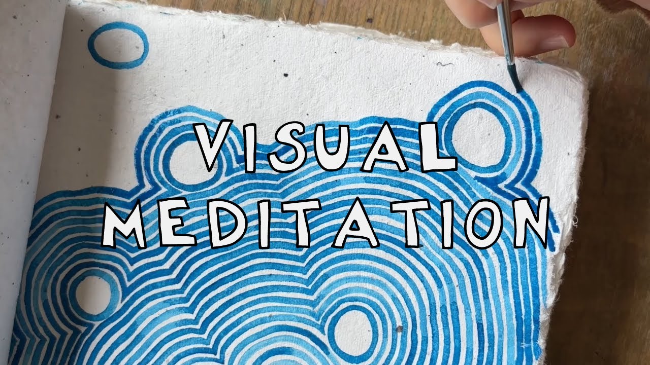 Spiral Zen Tangle Meditation with Cuts