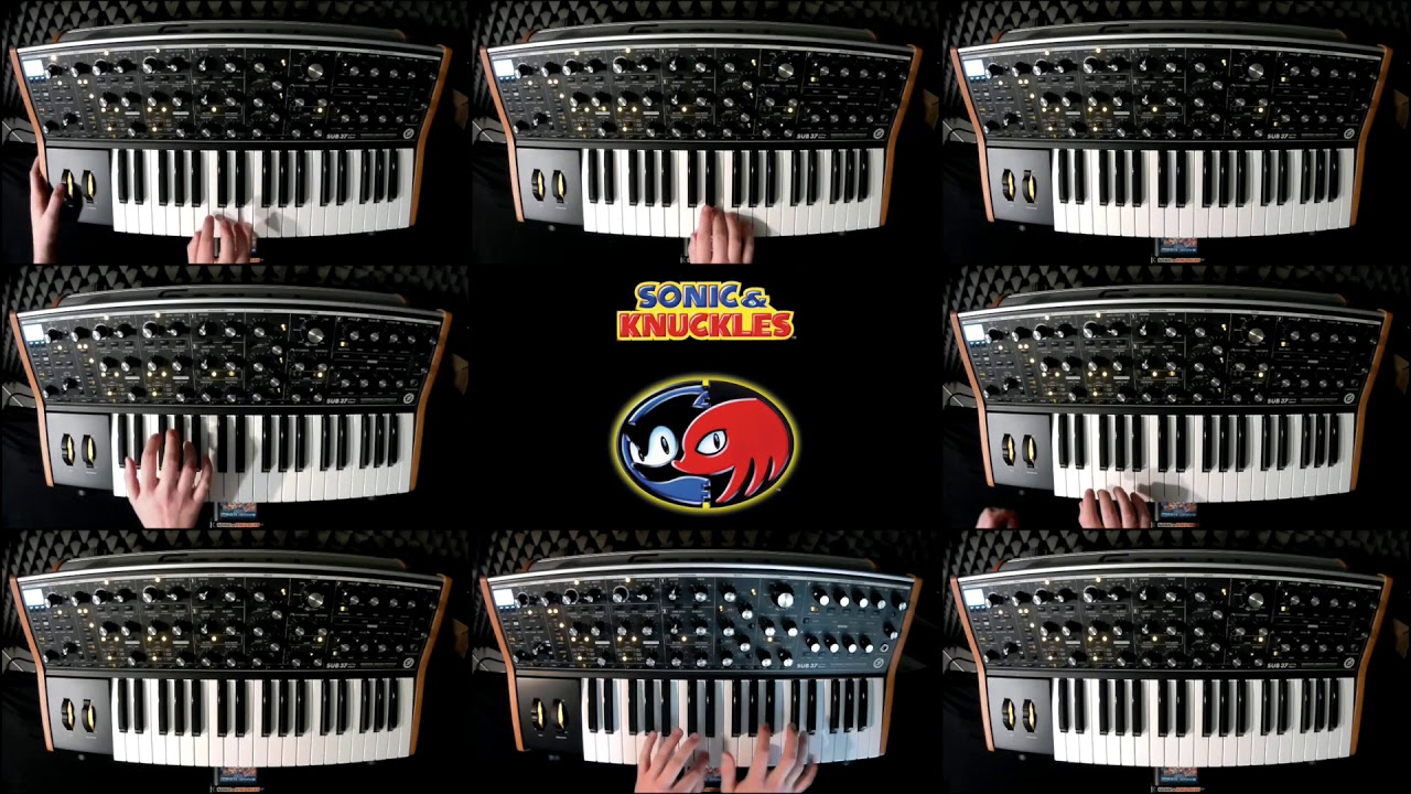 Sonic & Knuckles - The Doomsday Zone on Moog Sub 37