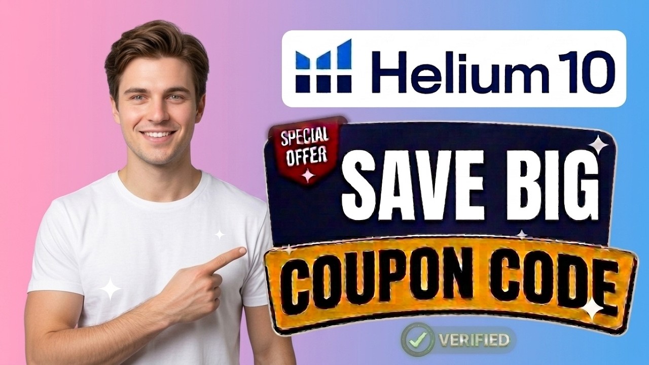 Helium 10 Coupon Code 2026 | Get The biggest Helium 10 promo Code | Grab The Best Price
