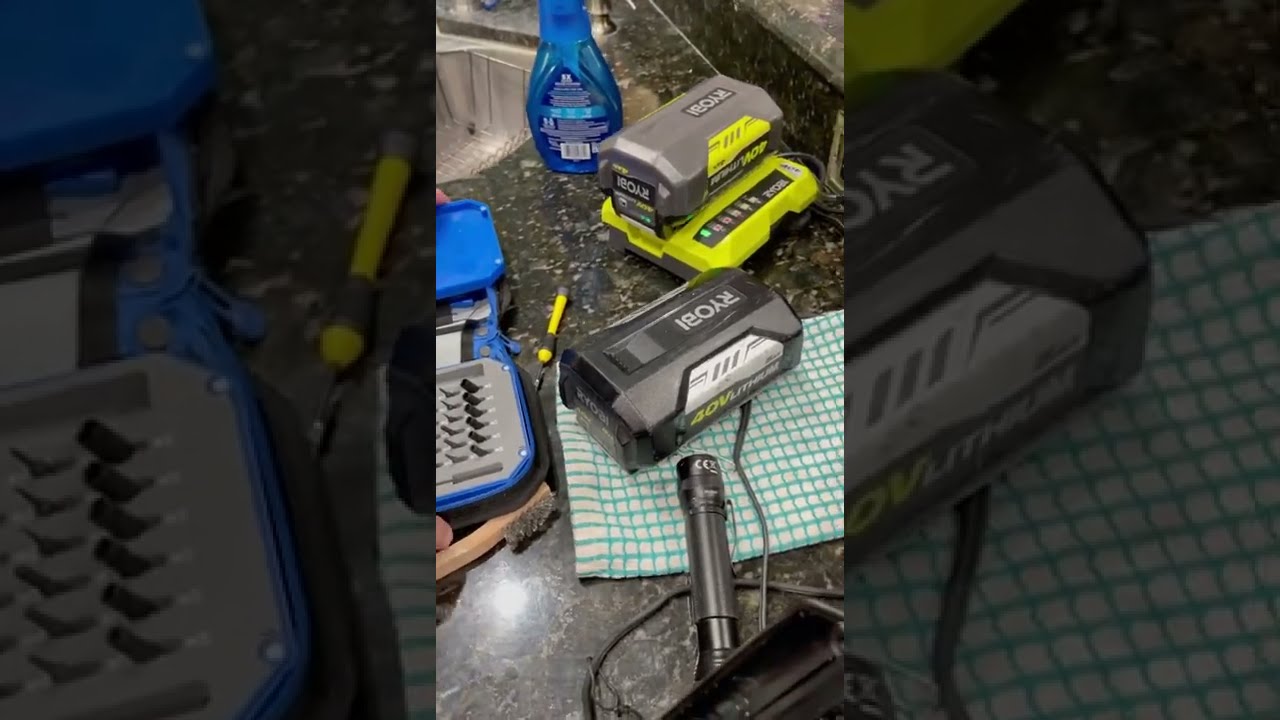 Defective RYOBI 40V battery FIXED !!!
