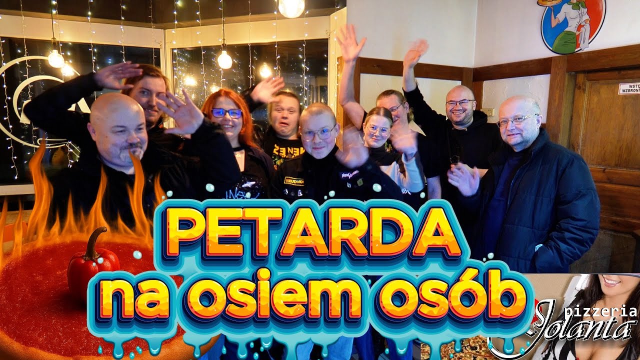🌶️🔥 8 osób kontra PETARDA… 🔥🍕 Druga próba ekipy z Tczewa. Czy tym razem wytrzymają?
