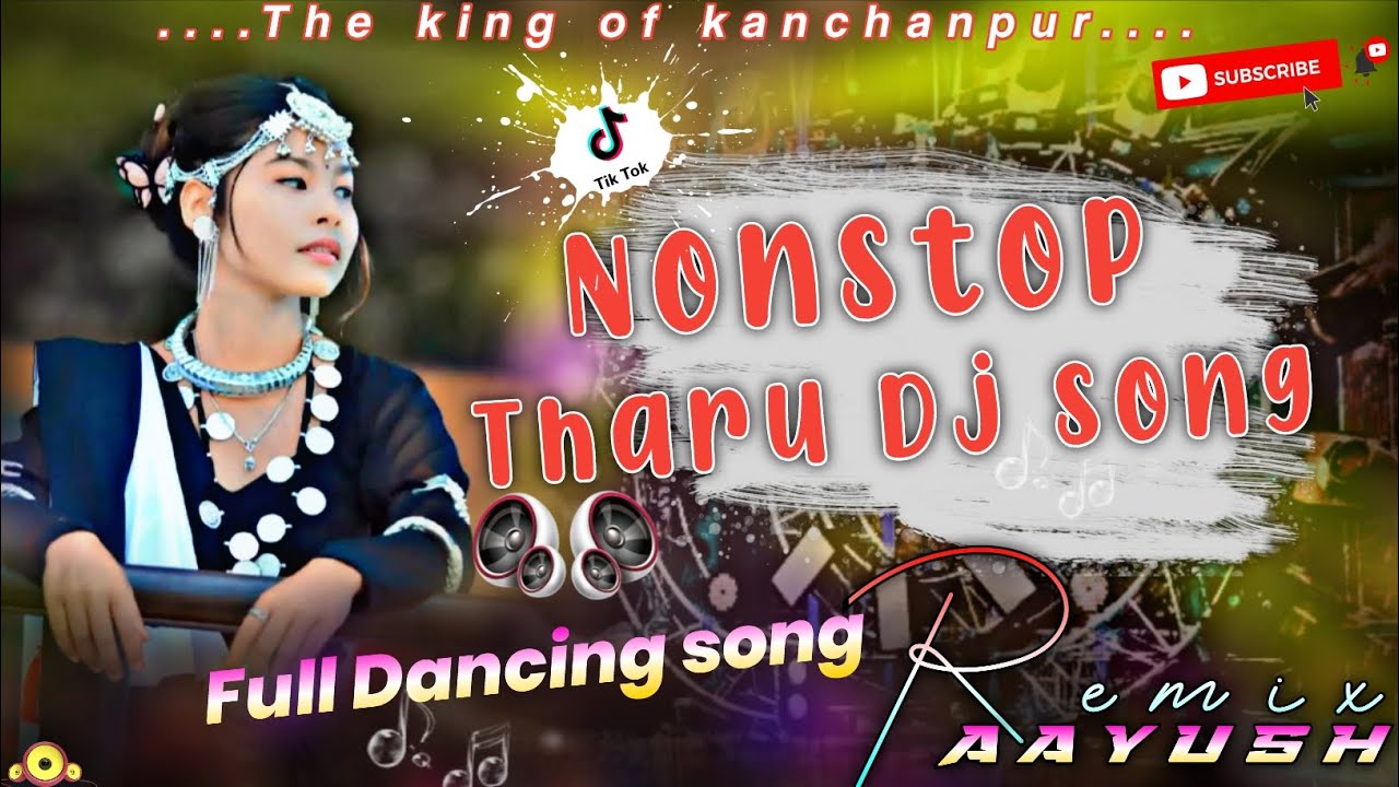 New Nonstop Tharu dj Song || 2025 Tik tok viral || Tharu Dj remix song || DjAayush kanchanpur 