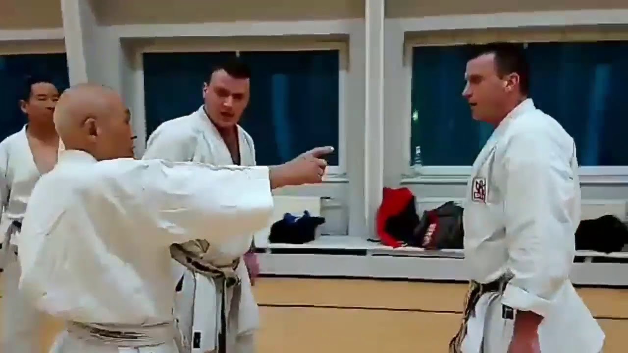 Soke Tak Kubota with Polish instructors -Poland 2018