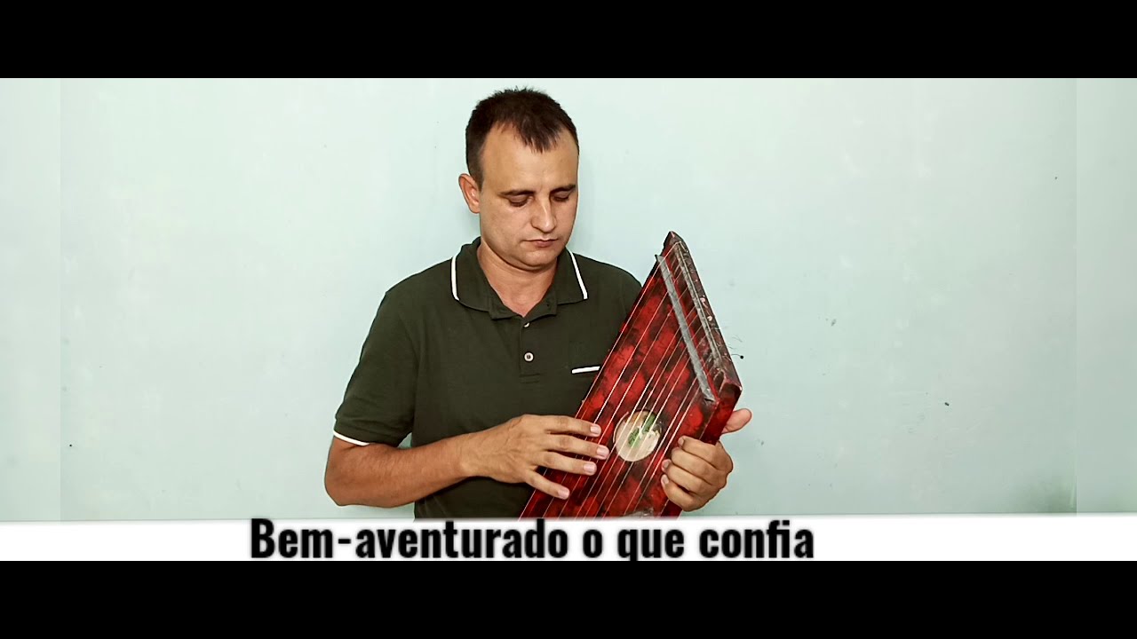 126 da harpa cristã - Tocado com mini harpa/cítara #VanaldoFerreira