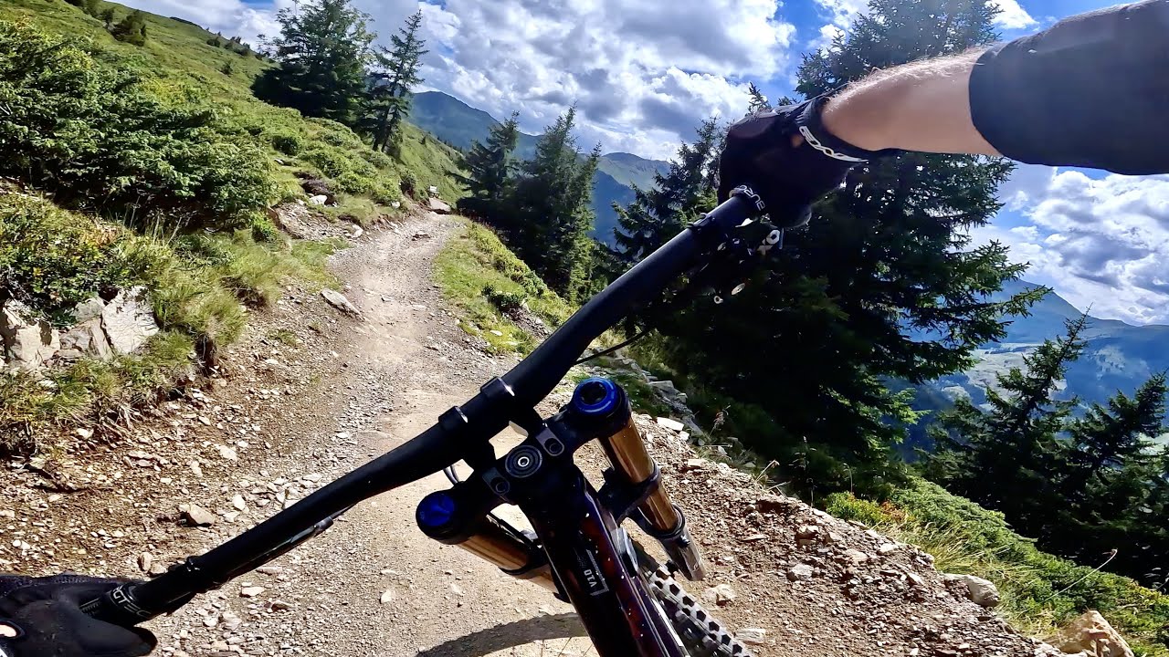 Hacklberg Trail 2022 - Highlights | bikepark Saalbach Hinterglemm | 4K | mtb downhill