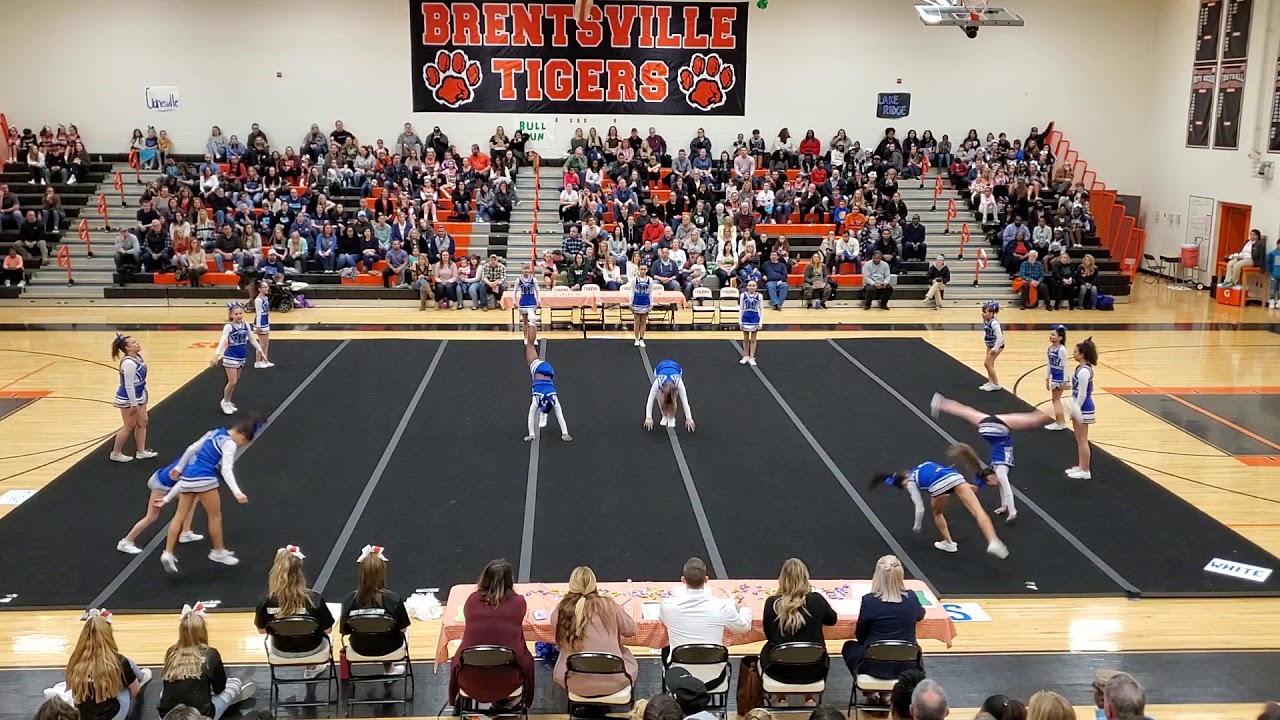 Parkside Middle School at Spirit Spectacular Cheer Competition 2020