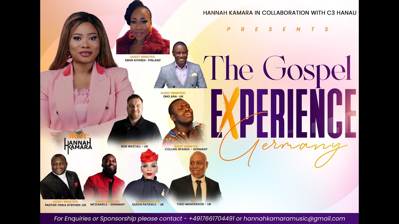 The Gospel Experience Germany 2022 - Live C3 Hanau