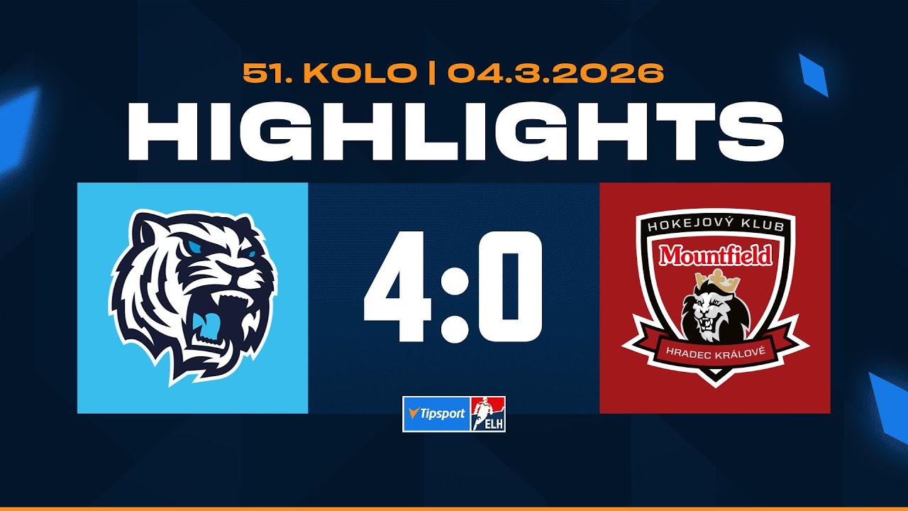 Highlights | Bílí Tygři Liberec vs. Mountfield HK 4:0 | 04.03.2026