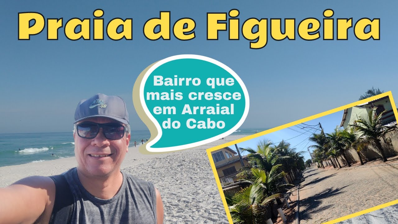 Praia de Figueira - Bairro que mais cresce em Arraial do Cabo.