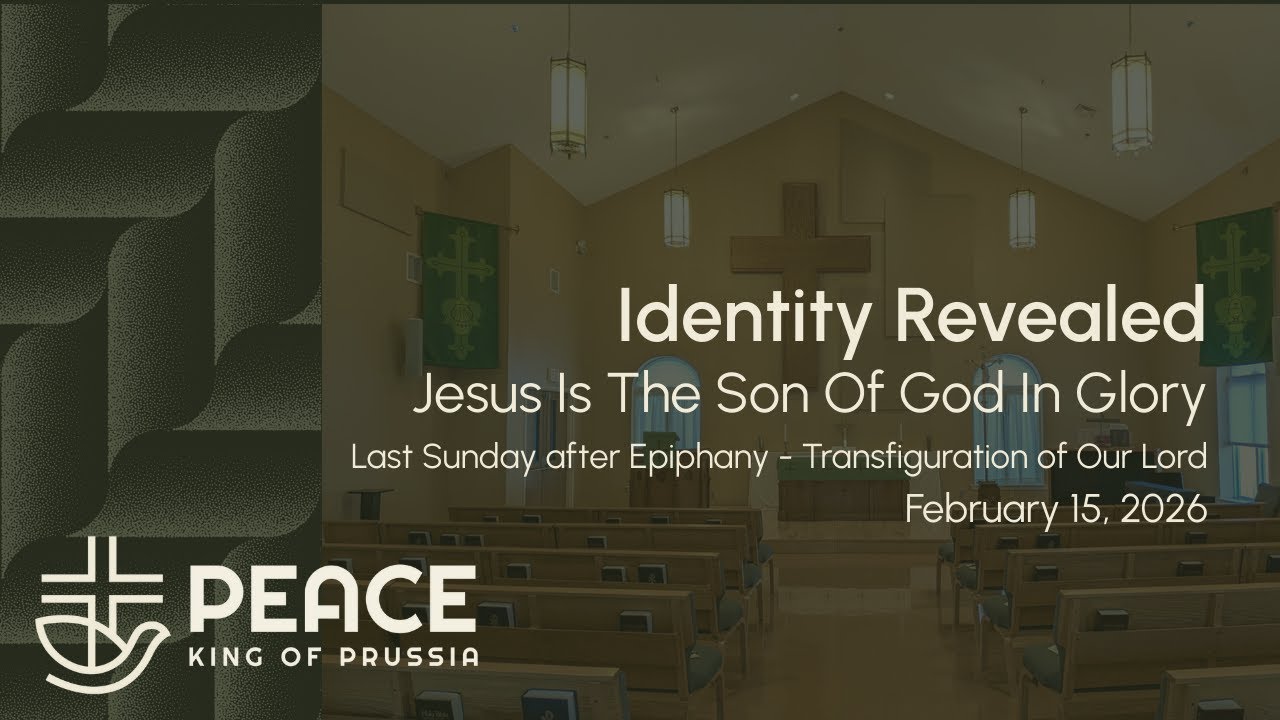 Sunday Worship Live | Peace Lutheran Church – Feb 15, 2026
