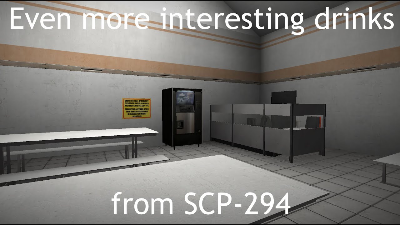 Even more interesting drinks from SCP-294!