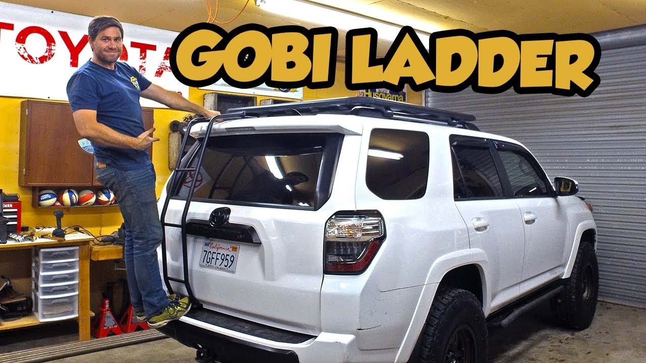 Очень простая установка четырехсекционной лестницы Gobi