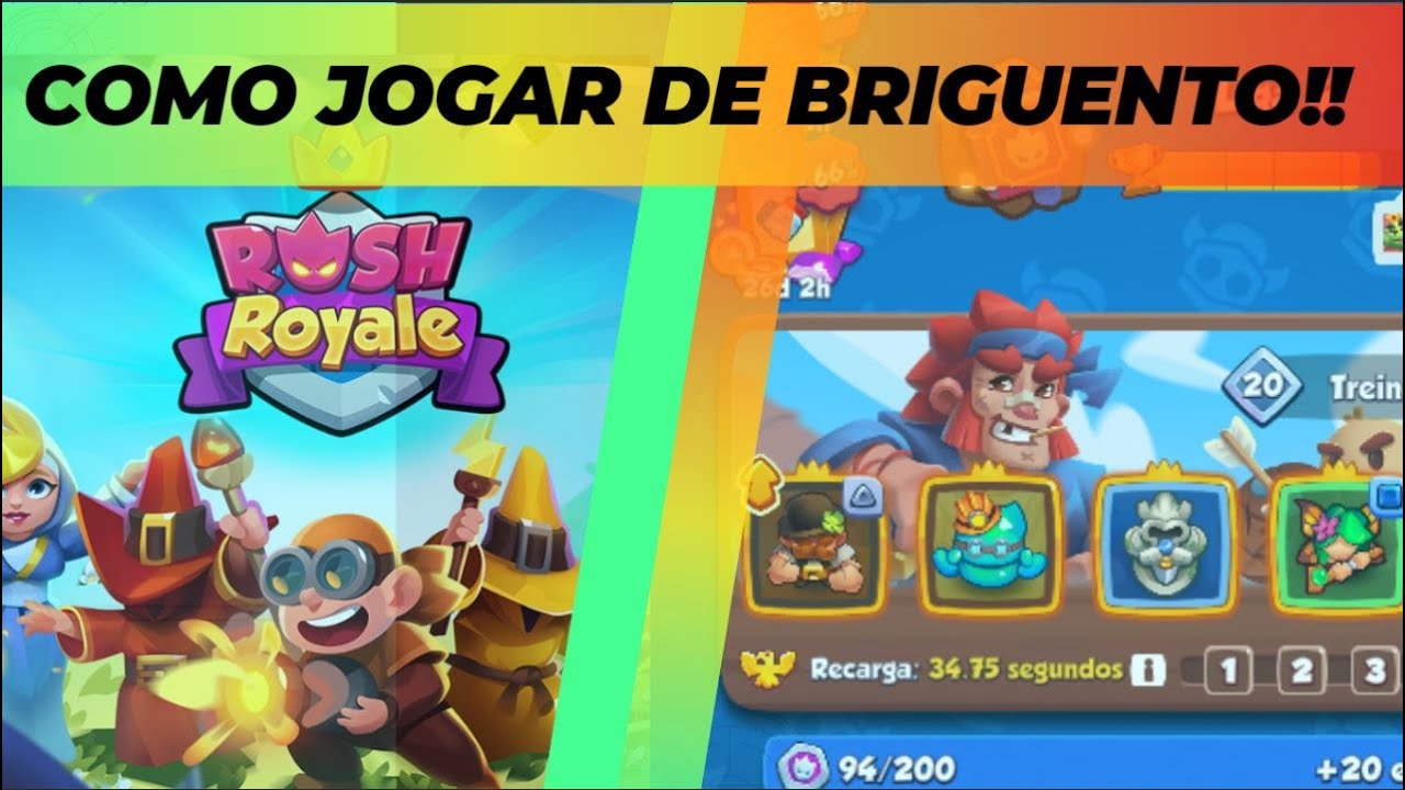 Rush Royale - DICAS PARA BRIGUENTO (COMO JOGAR)