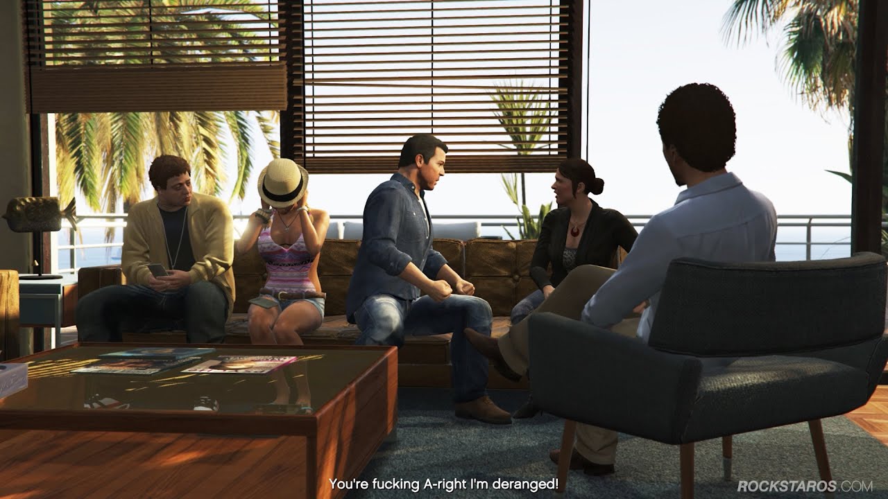 Michael's family therapy session &ndash; GTA 5