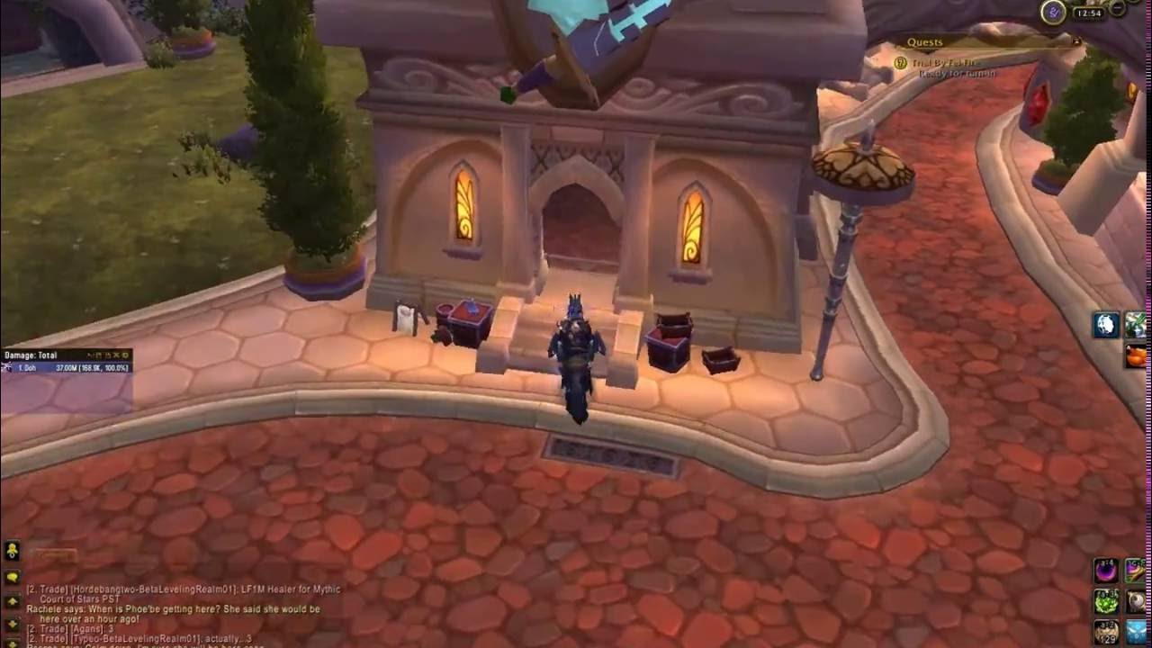 WoW quest - Trial By Fel Fire