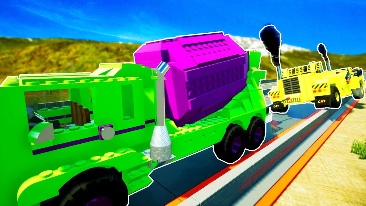 EXPLOSIVE CONSTRUCTION EQUIPMENT TUG OF WAR MULTIPLAYER CHALLENGE - Brick Rigs Multiplayer Gameplay