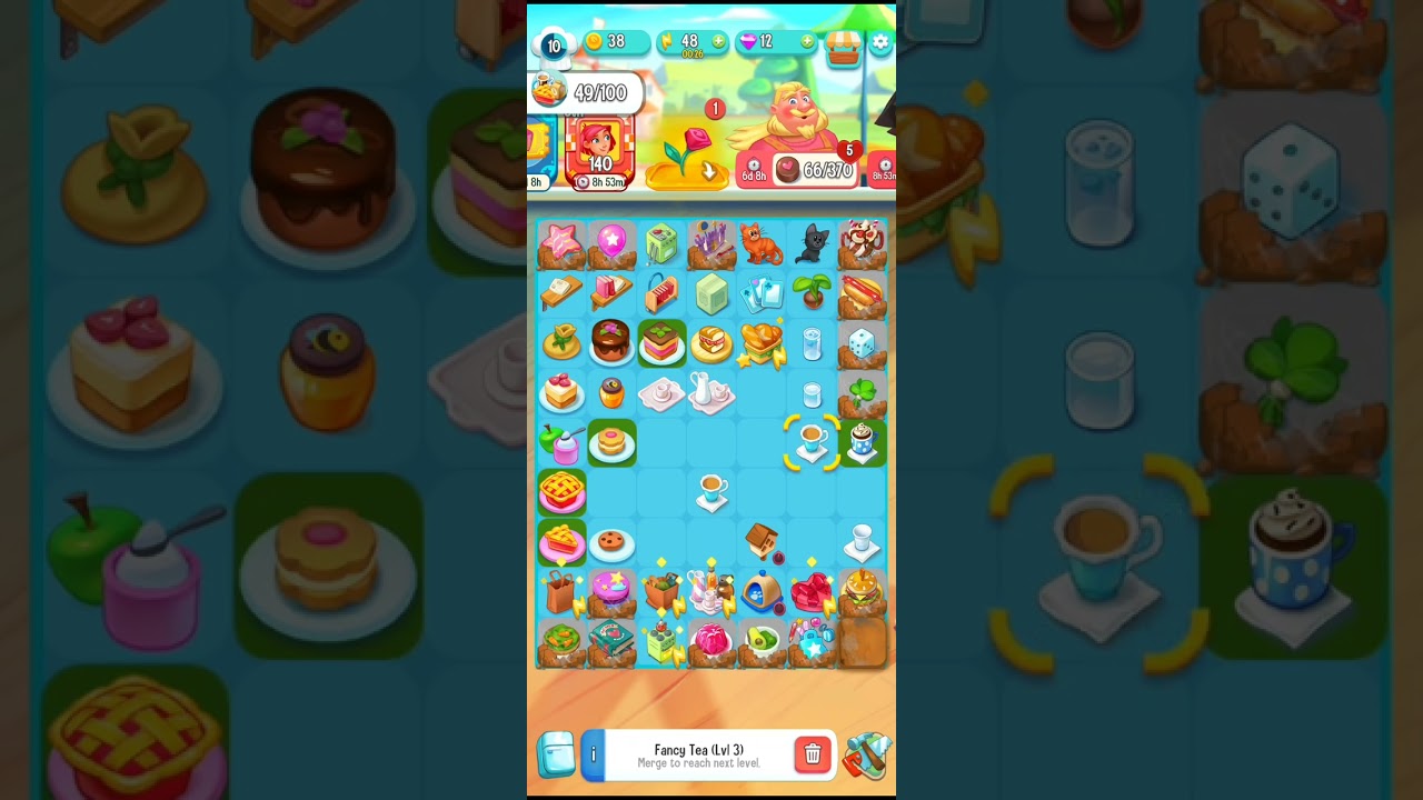 Love & Pies 🥧 😋  Gameplay Level 10 - Merge Kitchen pt. 1