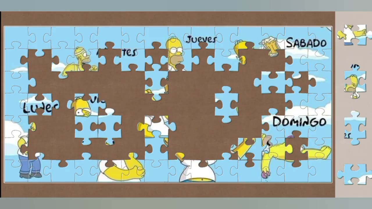 Homer Simpson's Weekly Mood🗓️😂🎭👔🎉🧩 joyful jigsaw puzzle 🧩