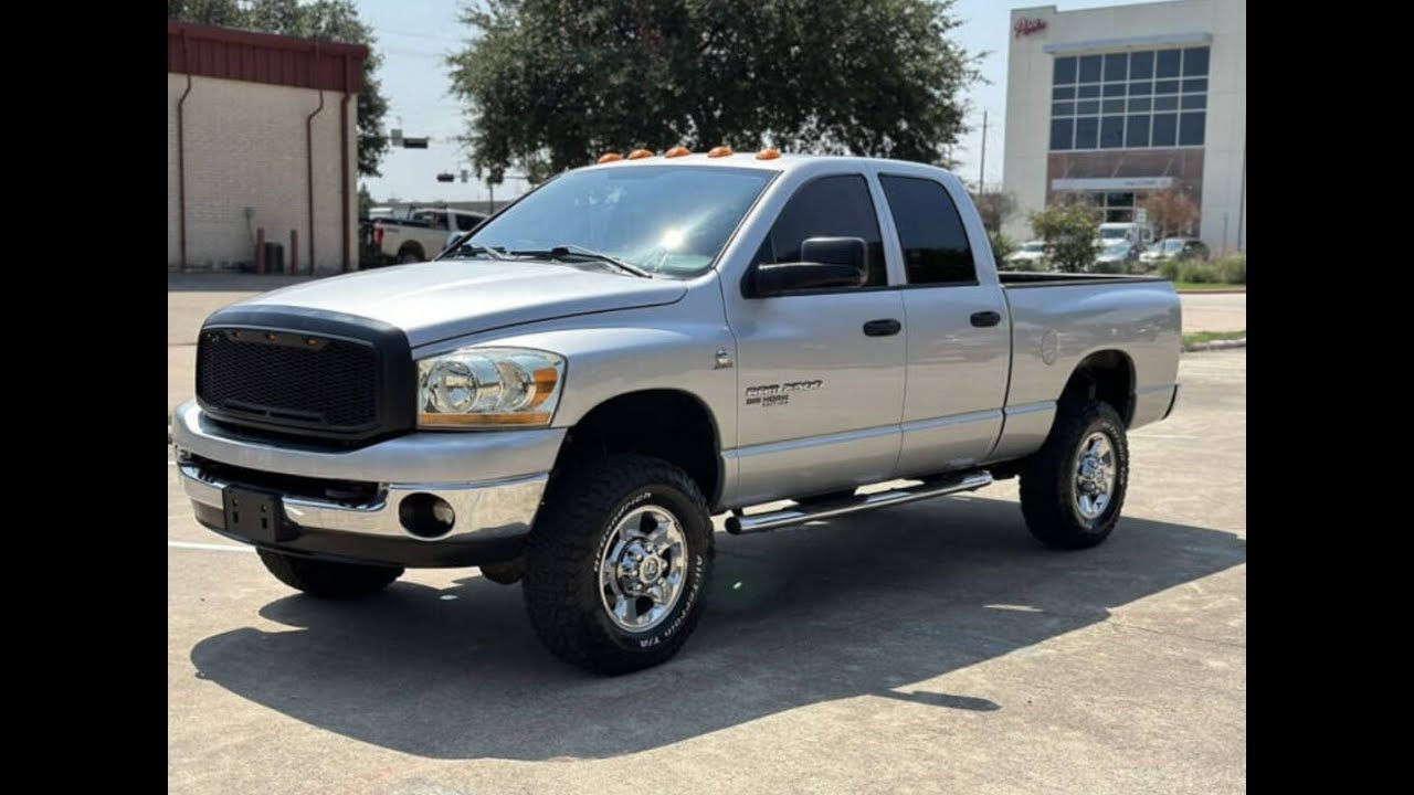 2006 Dodge Ram 2500 5.9L Cummins Turbo Diesel 4x4 Quad Cab @Dallas  MotorWorks -SOLD-