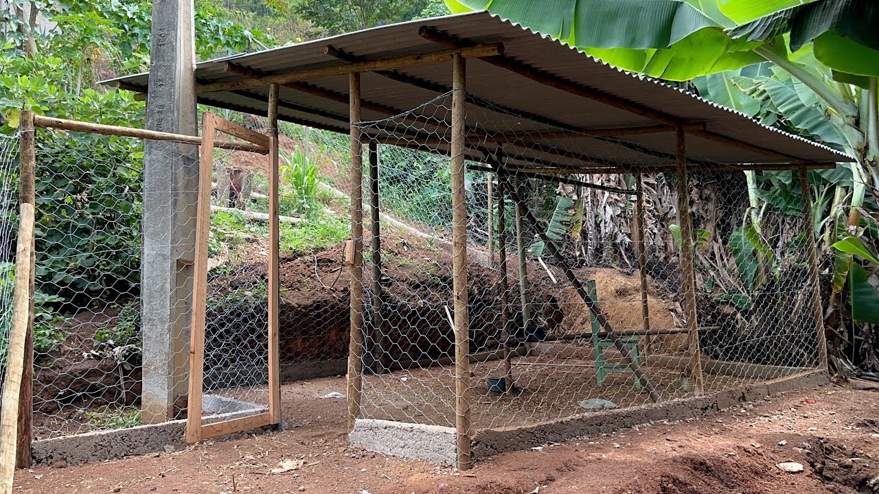 COMO CONSTRUIMOS UM ENORME GALINHEIRO NO SÍTIO