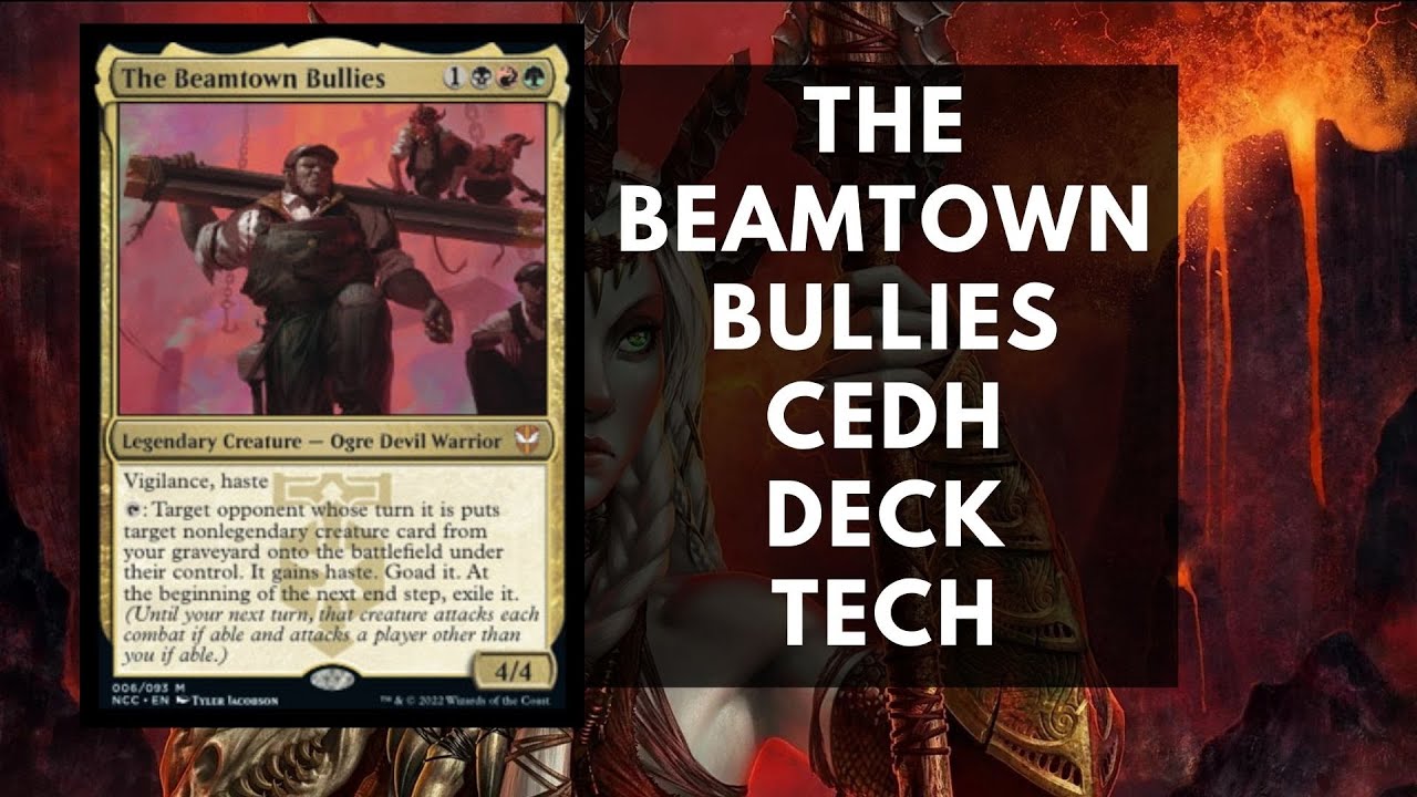 хулиганы из Beamtown, техническая колода Cedh, политическая колода Jund