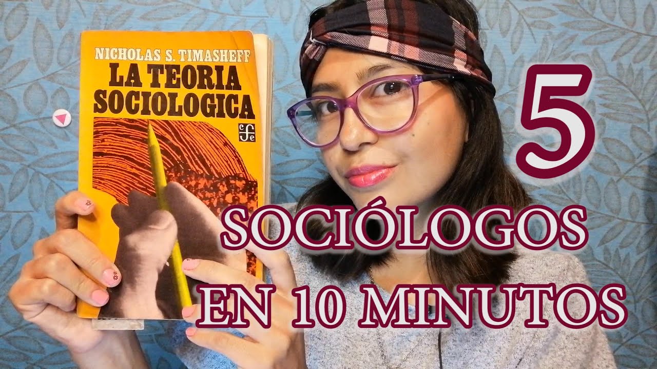 SOCIOLOGÍA CLÁSICA EN 10 MINUTOS | Comte, Durkheim, Marx, Weber & Simmel - Vida y obra.