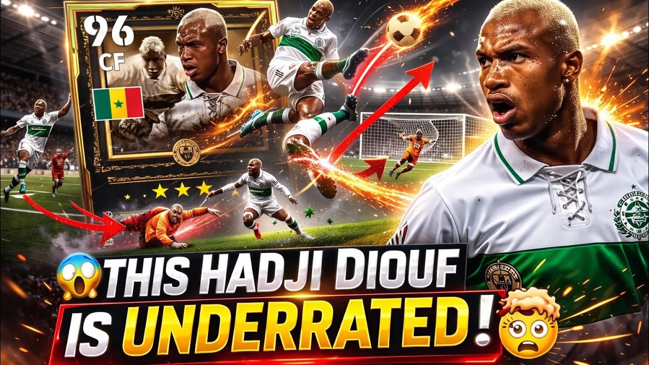 This Hadji Diouf is Underrated 😱💥 He Scores Unbelievable Goals 😳 | eFootball 