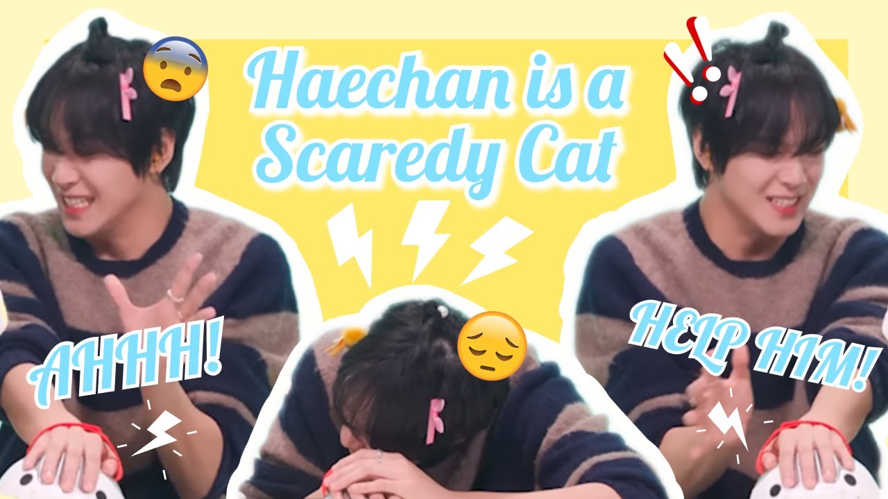 Haechan being a scaredy cat for almost 3 minutes