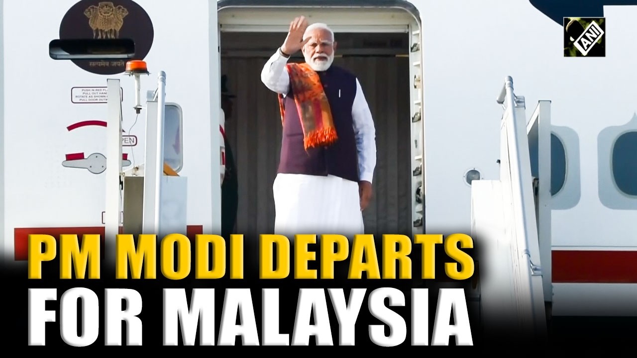 PM Modi departs from New Delhi to Kuala Lumpur for 2-day visit to Malaysia