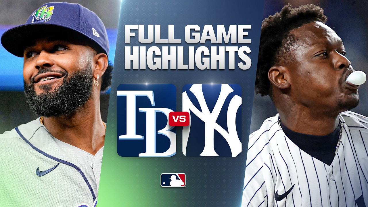 RAYS vs. YANKEES: Official Full Game 2 Highlights (September 22) | 2026 MLB Season